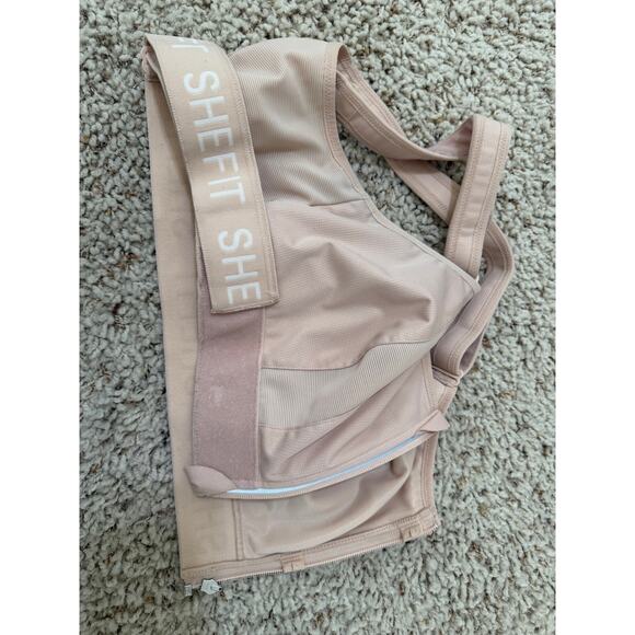 Shefit Beige Adjustable Sports Bra Women's - Picture 11 of 12